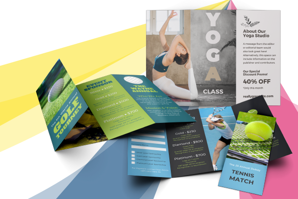 sports event brochure