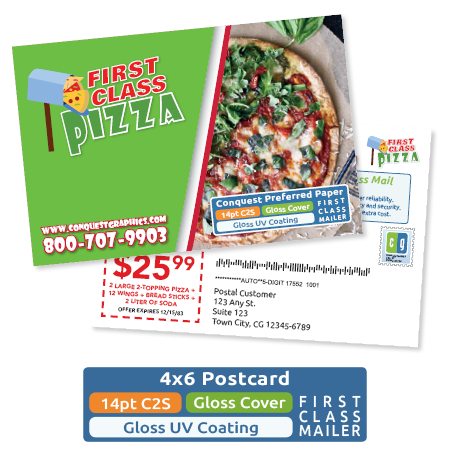 direct mail idea pack 4x6 postcard