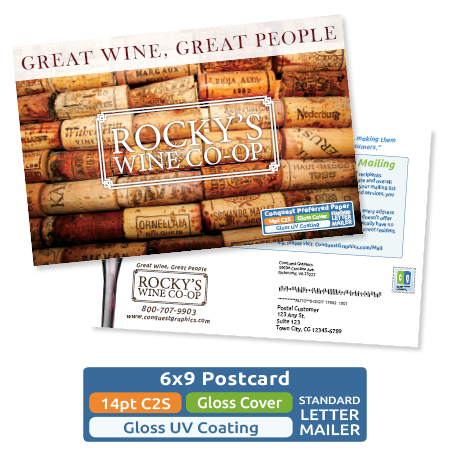 direct mail idea pack 6x9 postcard